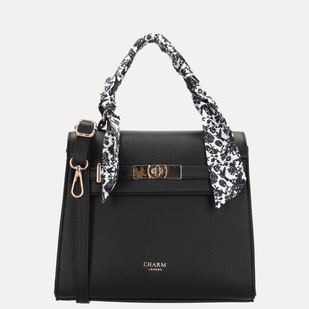 Charm London The Hamptons handtas S zwart